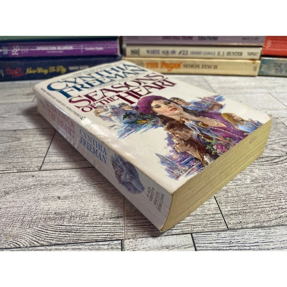 Seasons of the Heart‎ Cynthia Freeman Paperback Historical Romance Novel 1986
